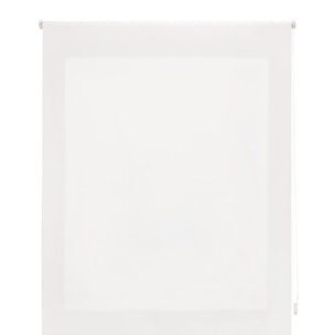 Store enrouleur Polyester Translucide Blanc 110 x 175