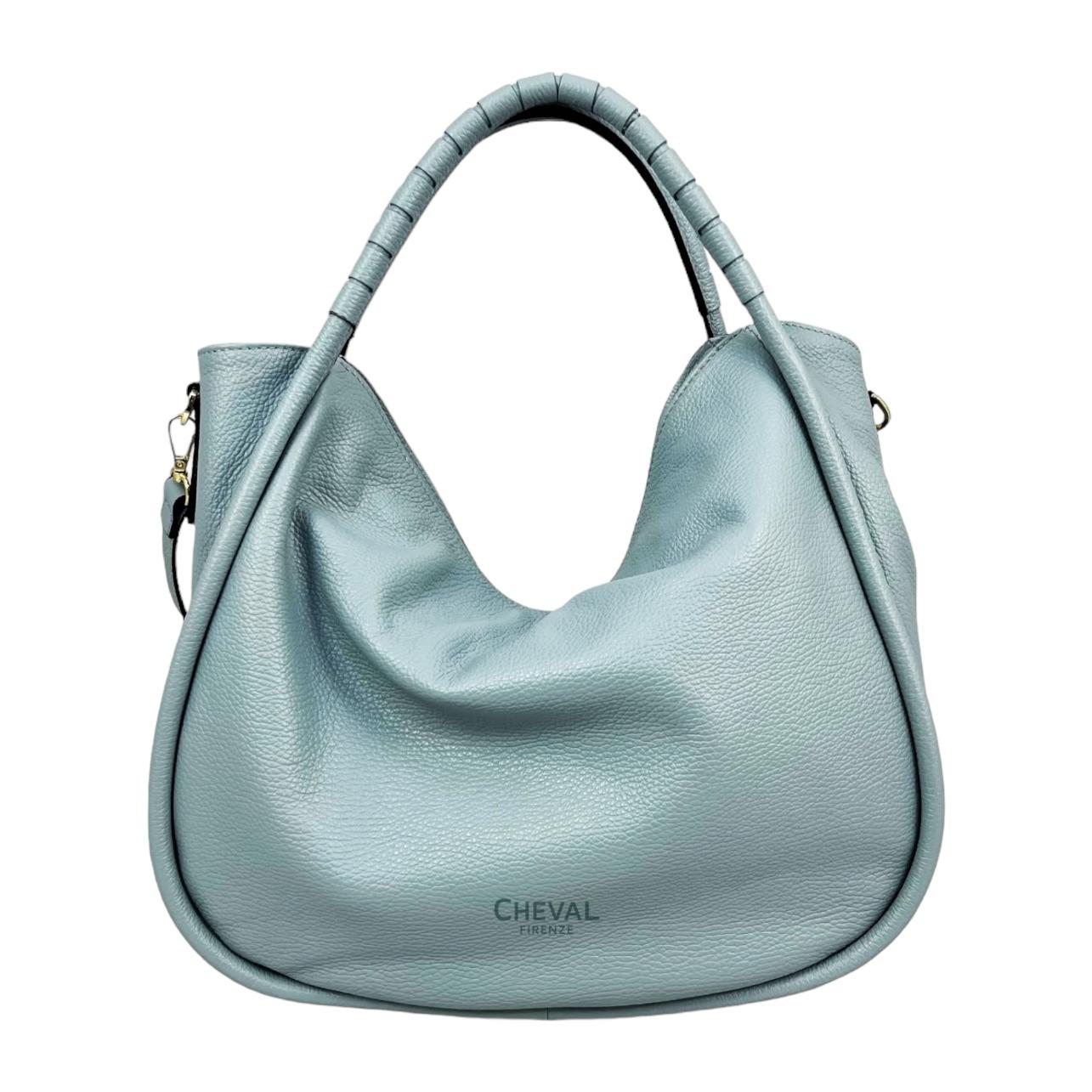 Borsa a spalla Cheval Firenze Grace Azzurro