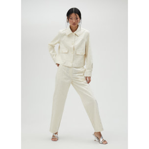 Pantaloni dettagli strass