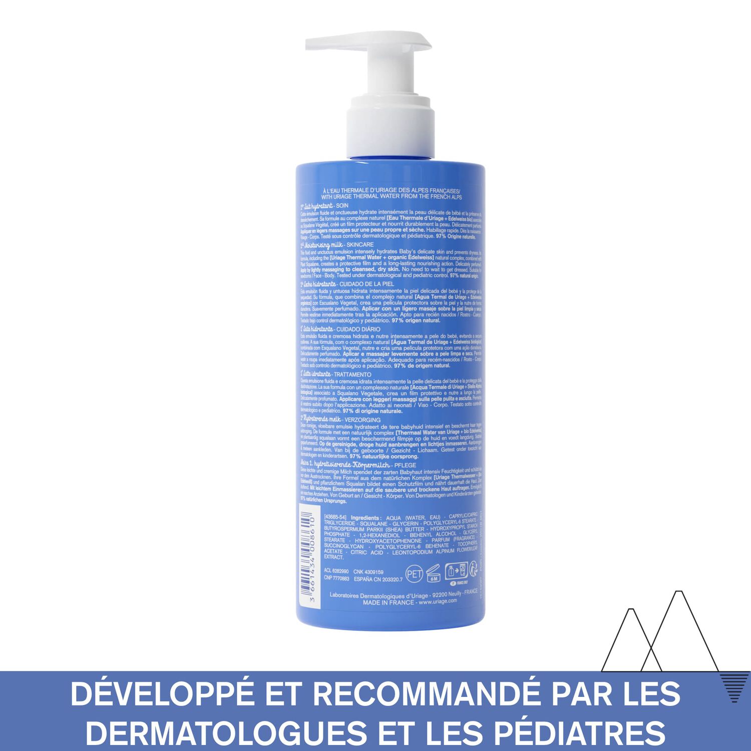 Bébé  - 1er Lait Hydratant 500 ml