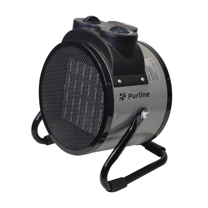 Calefactor Industrial en gris HOTI F2000 IND PURLINE 2000 W