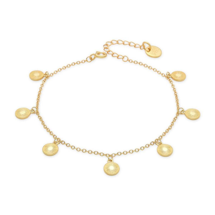 Pulsera Lux by Lux acabado en Oro amarillo de 18 Kts