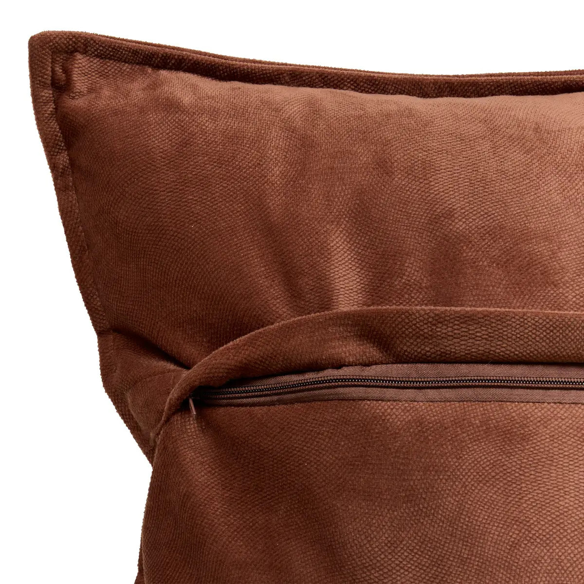 Coussin Lilou marron tonka 55x55cm