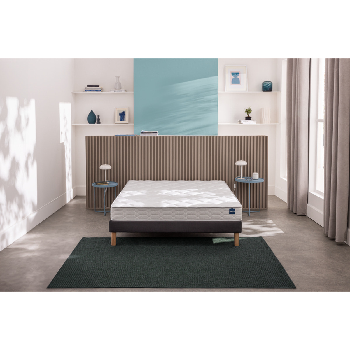 Matelas SINGULAR 2 places |H 18 cm|confort très ferme