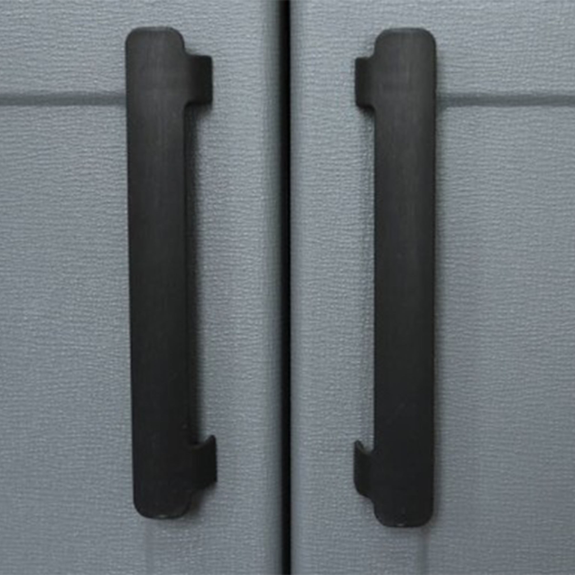 Armario de mediana altura en polipropileno, material reciclable y ecológico sostenible, está equipado con bisagras de acero y estantes ajustables, dim