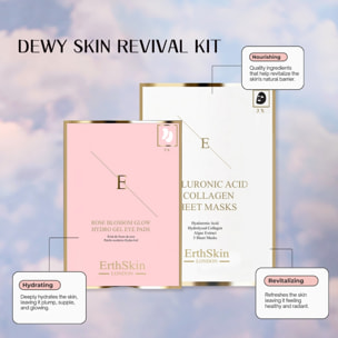 Mascarilla y set de ojos Hydra + Rose