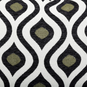 Cojín jacquard Twisted Lime 38 x 58 cm chenilla