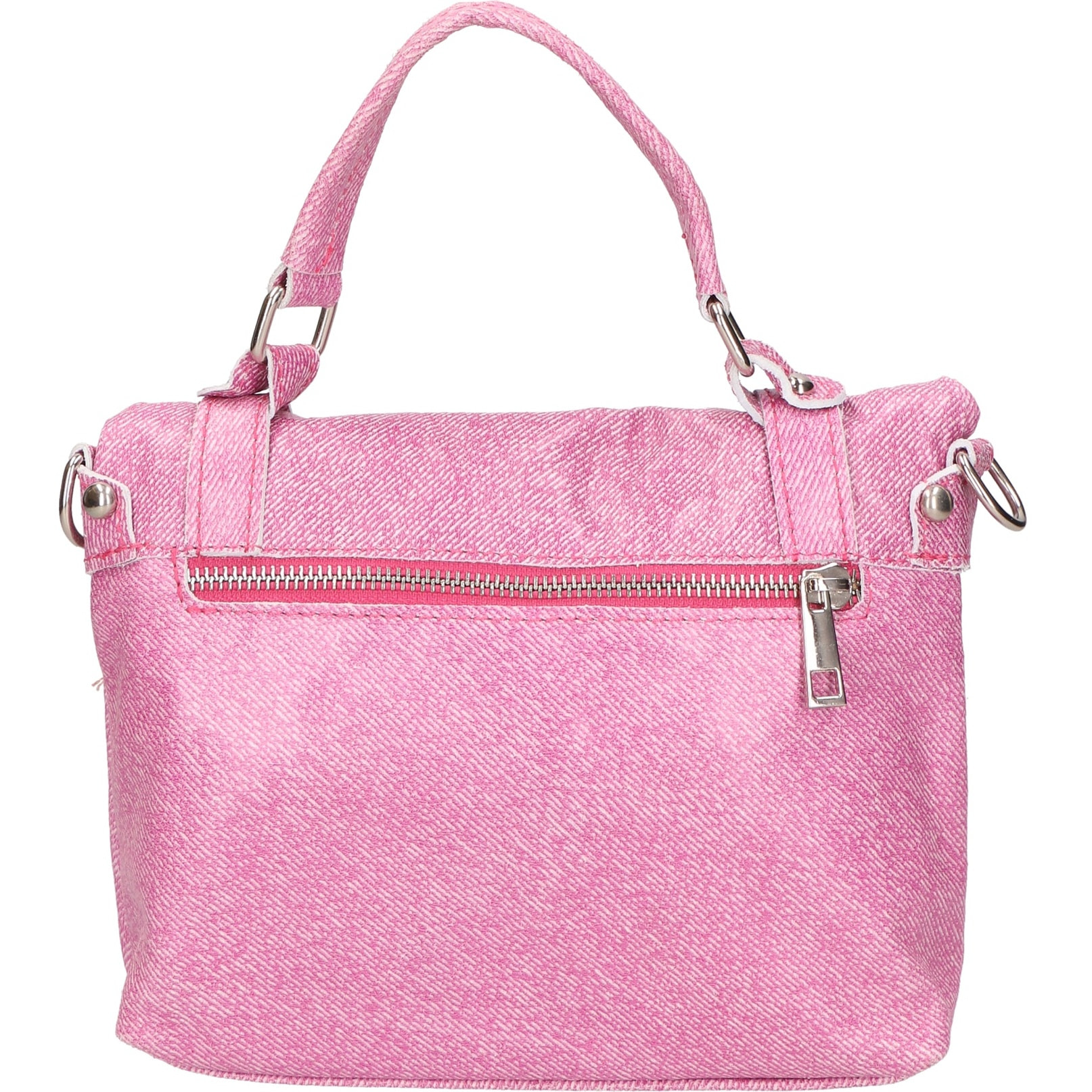 Borsa a mano da donna - Modello Floresta - Vera Pelle - 25.0 x 17.0 x 6.0 cm