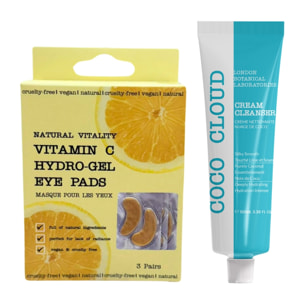 Kit de limpieza e iluminación para el contorno de ojos con vitamina C