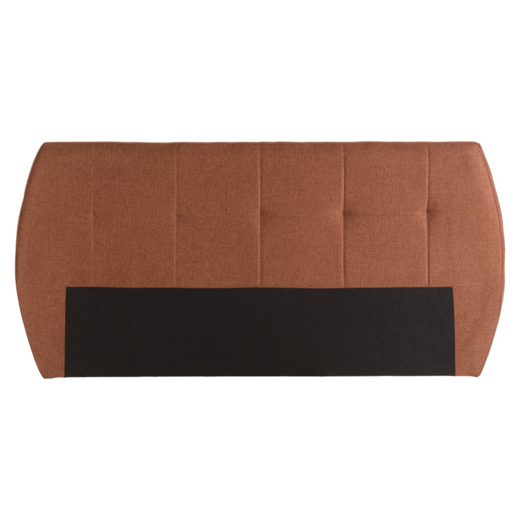 ARTHUR - Tête de lit rembourrée pour lits 160/180cm couleur terracotta