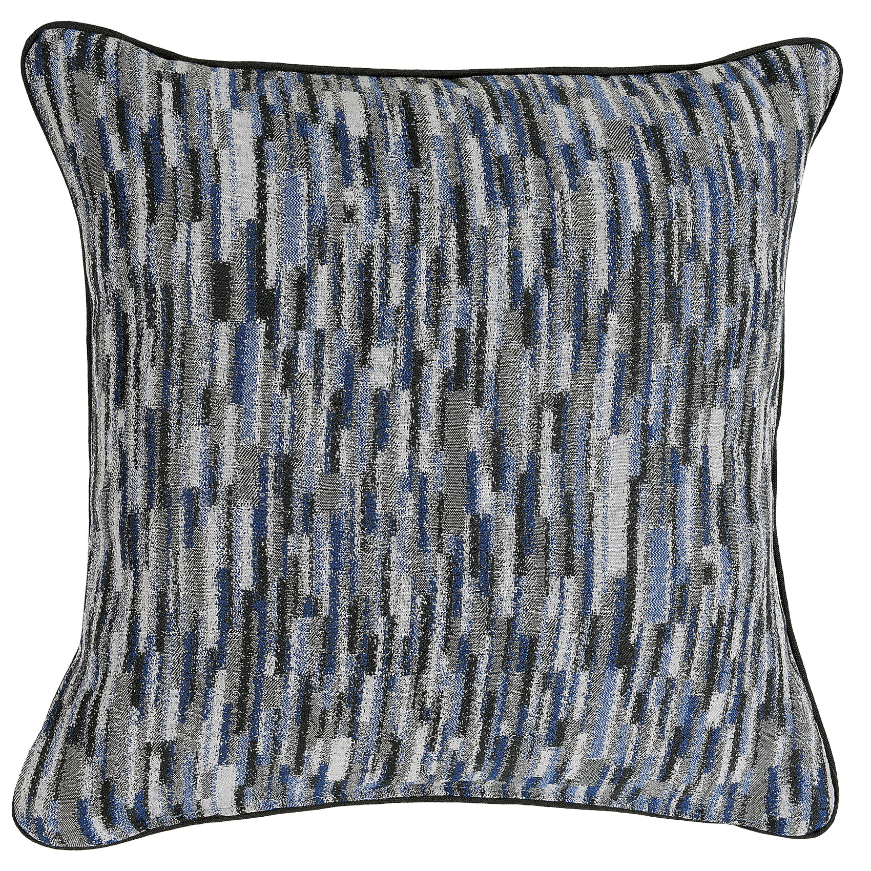 Coussin  - Effet Moucheté - Bleu