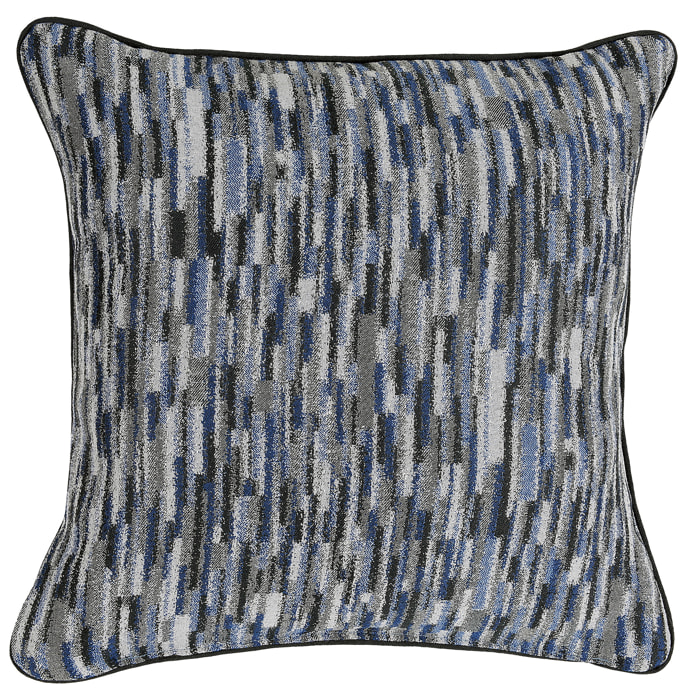 Coussin  - Effet Moucheté - Bleu