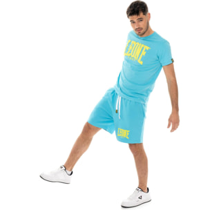 Pantaloncini da uomo in cotone non garzato Leone Summer Vibes