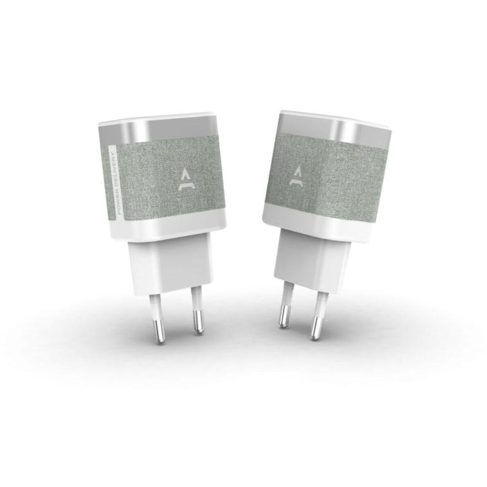 Chargeur secteur ADEQWAT 30W USB-C Blanc