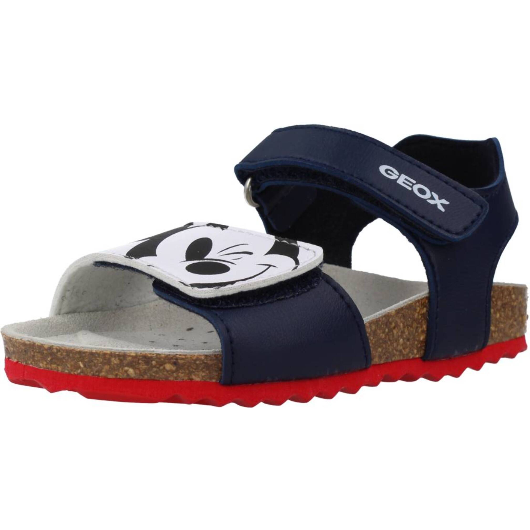 Sandalias Niño de la marca GEOX  modelo B SANDAL CHALKI BOY BLANCO
