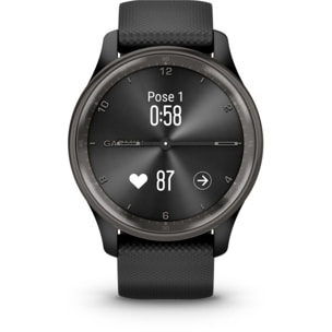 Montre santé GARMIN Vivomove Trend siliconne noir