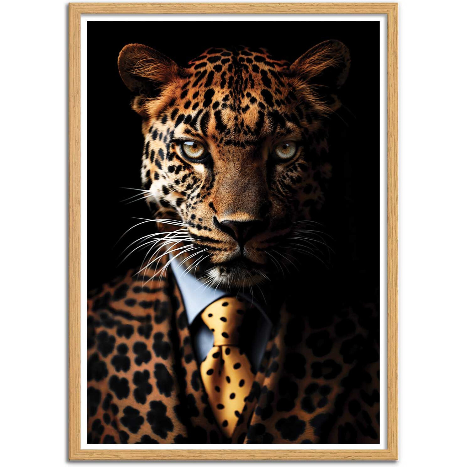Affiche - Leopard Wild Suits - Philippe Hugonnard