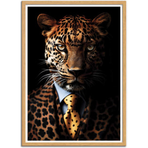 Affiche - Leopard Wild Suits - Philippe Hugonnard