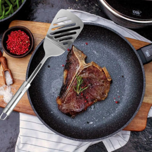 Ensemble de 9 ustensiles de cuisine inox Fackelmann Ovale