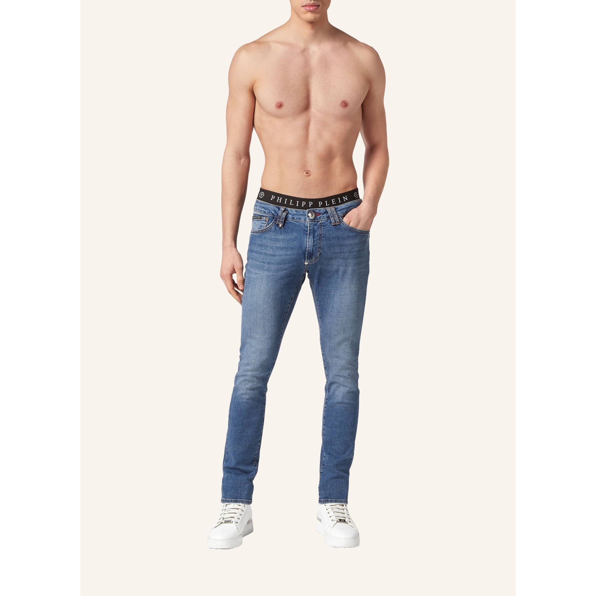 PHILIPP PLEIN Jeans dal taglio slim BASIC