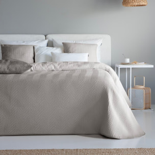 COLCHA JACQUARD LAVENZA BEIG