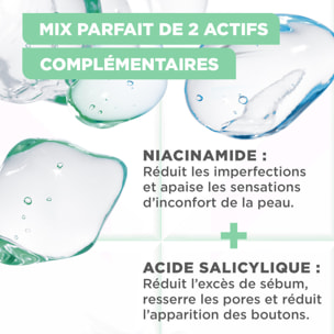 Mixa Lab Sérum Concentré Anti-imperfections à l'acide salycilique et niacinamide 30ml