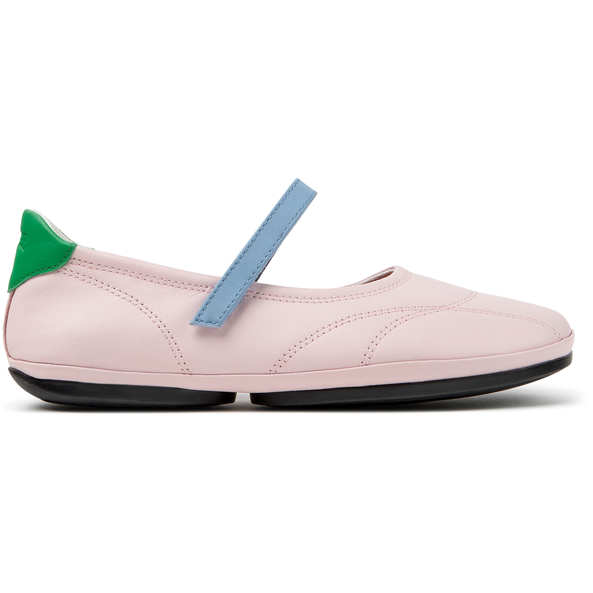 Bailarinas - CAMPER Right Nina - Rosa - Piel lisa