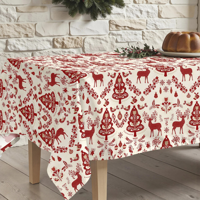 Nappe en résine Anti-tâches Merry Christmas 42