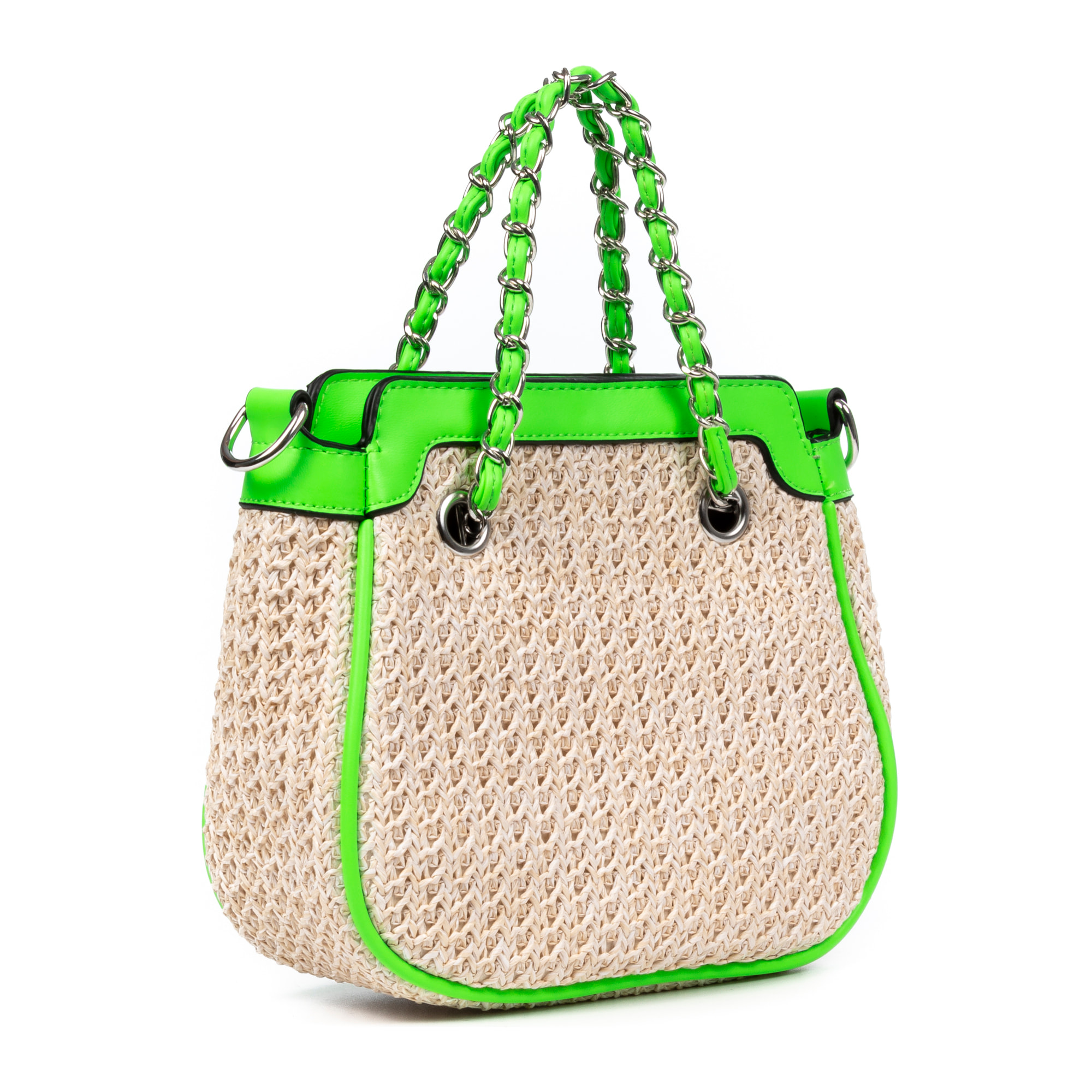 Barletta Borsa a tracolla Donna. Tessuto Paglia Pelle Sintetica PU