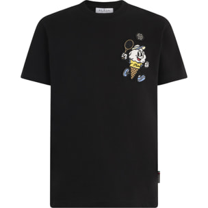 PHILIPP PLEIN Round Neck T-Shirt Gelato Monsters