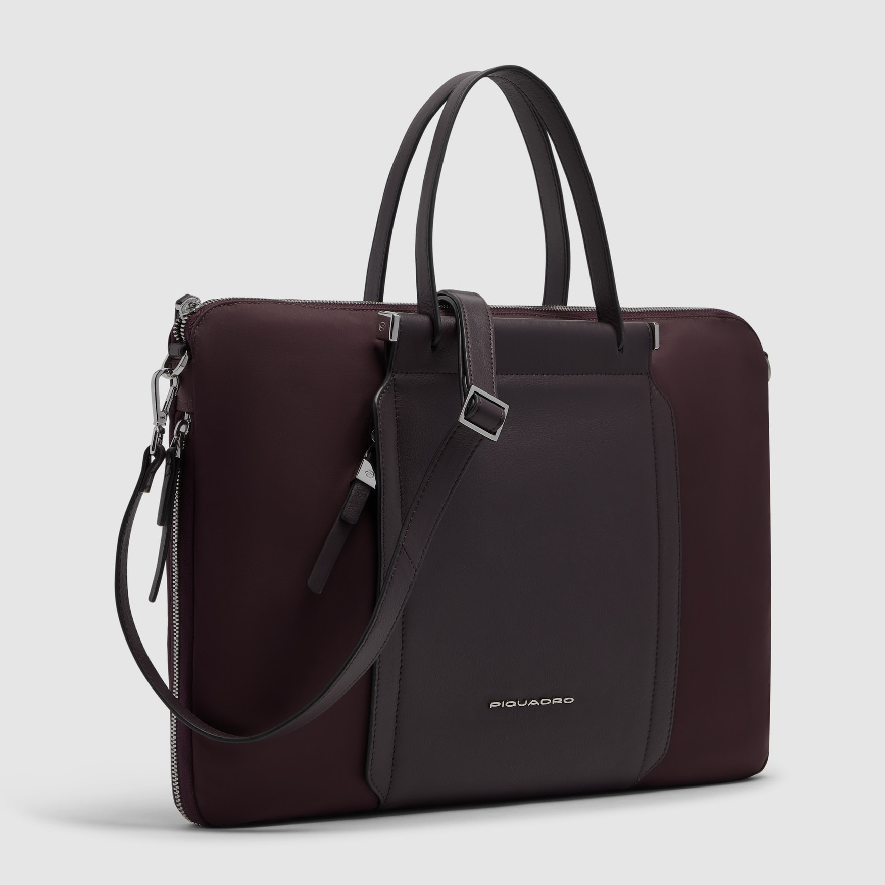 Piquadro Borsa da lavoro donna sottile porta pc 15,6"