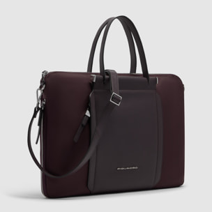 Piquadro Borsa da lavoro donna sottile porta pc 15,6"
