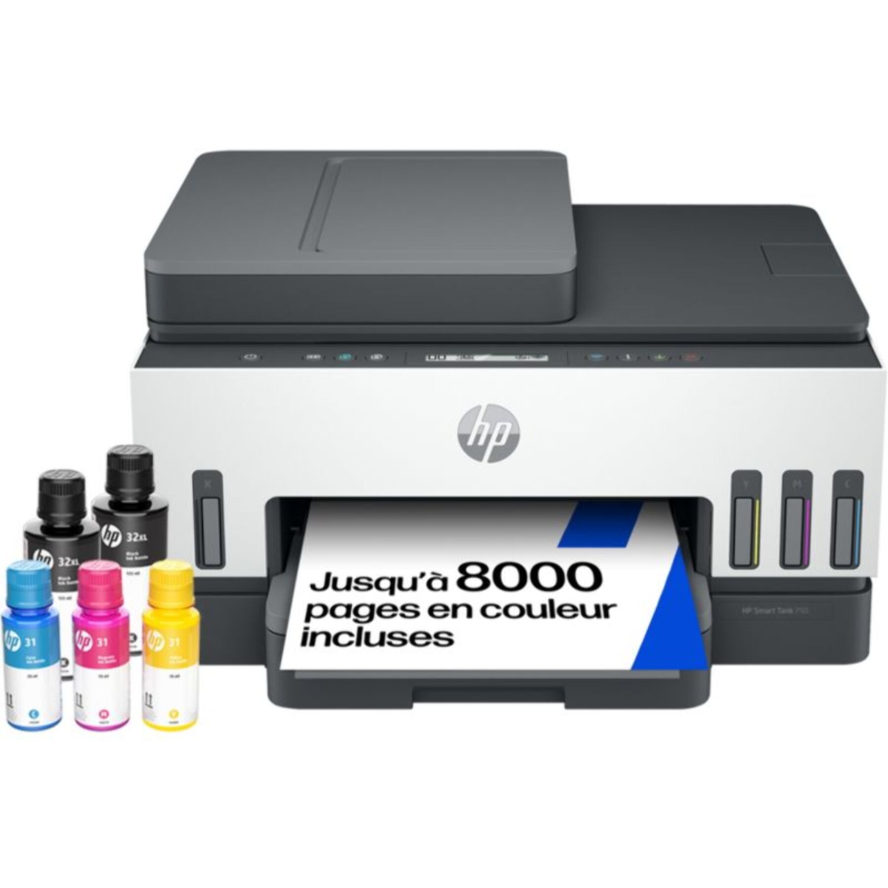 Imprimante jet d'encre HP Smart Tank 7306