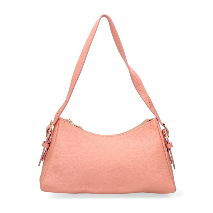 Borsa a mano da donna Made in Italy - Modello Calliope - 100% pelle - 31.0 x 17.0 x 10.0 cm