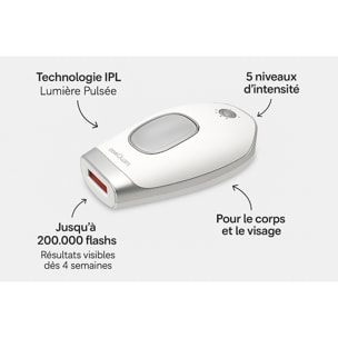 Epilateur laser portable - tous types de peaux