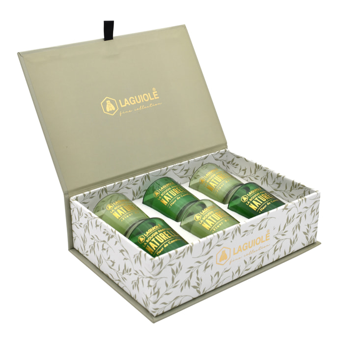 Coffret de 6 bougies parfumées - 180g