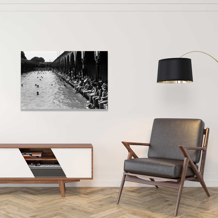 Tableau Paris - Piscine Deligny Tableau alu Dibond