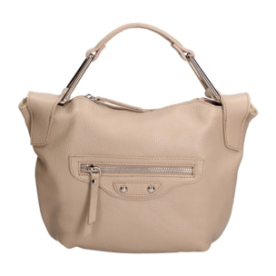 Borsa a mano da donna - Modello False - Vera pelle - 29.0 x 20.0 x 9.0 cm