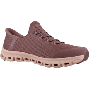 Sneakers De  Mujer Slip-ins Glide Step Vibey Burdeos