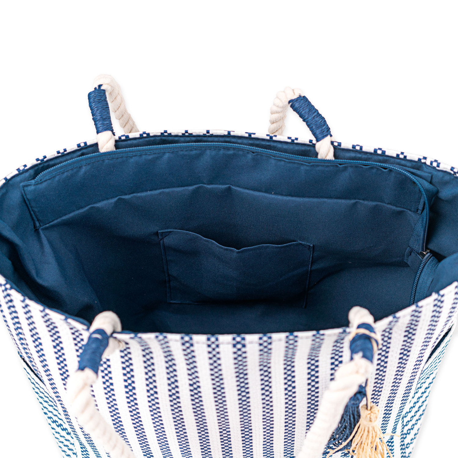 Bolso De Playa Lois Maui Azul Marino