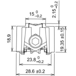 Chariot à galet inox double réglable PEPT douille aiguille DRDA 160 Kg 4585 LA CROISEE DS - DS4585