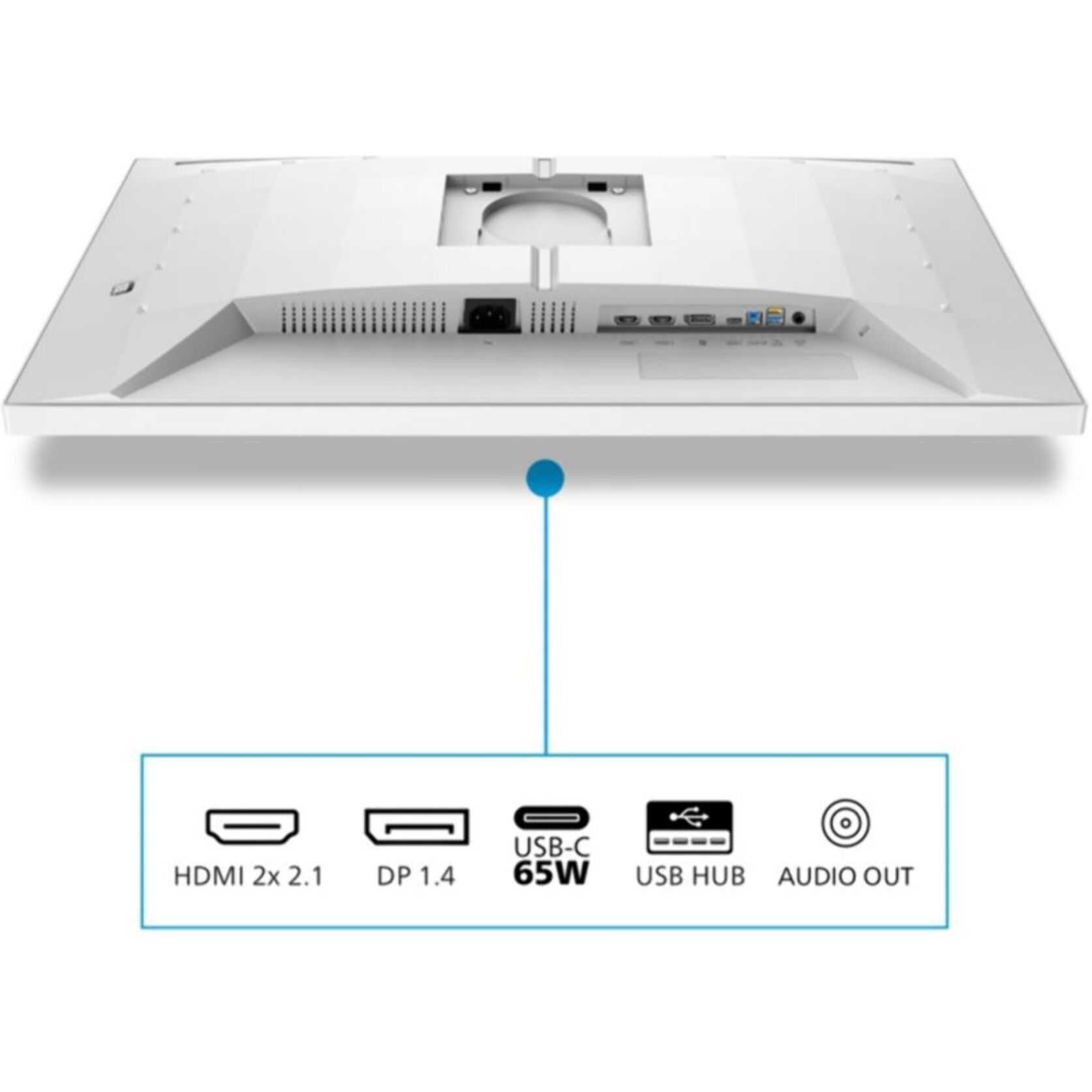 Ecran PC Gamer PHILIPS Evnia 27M2N5901A 27" 4K 320Hz Fast IPS HDR 400 HDMI 2.1 USB-C 65W Ambiglow