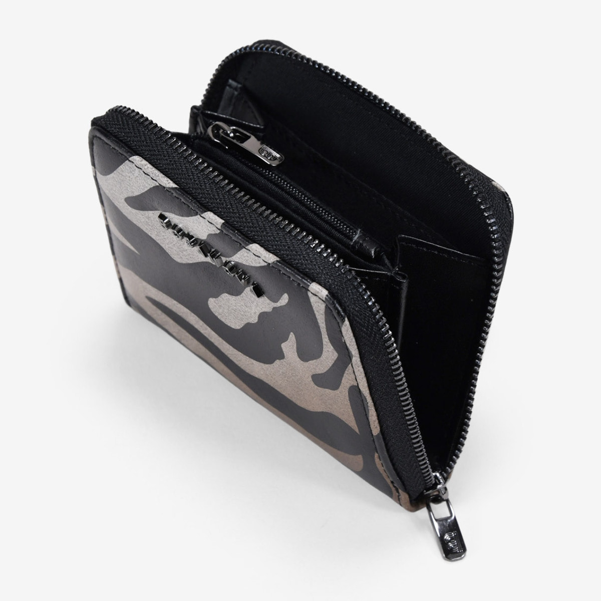 Monedero estampado cebra