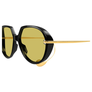 Gafas de Sol Bottega Veneta BV1436S-001 de Acetato Unisex 60 mm