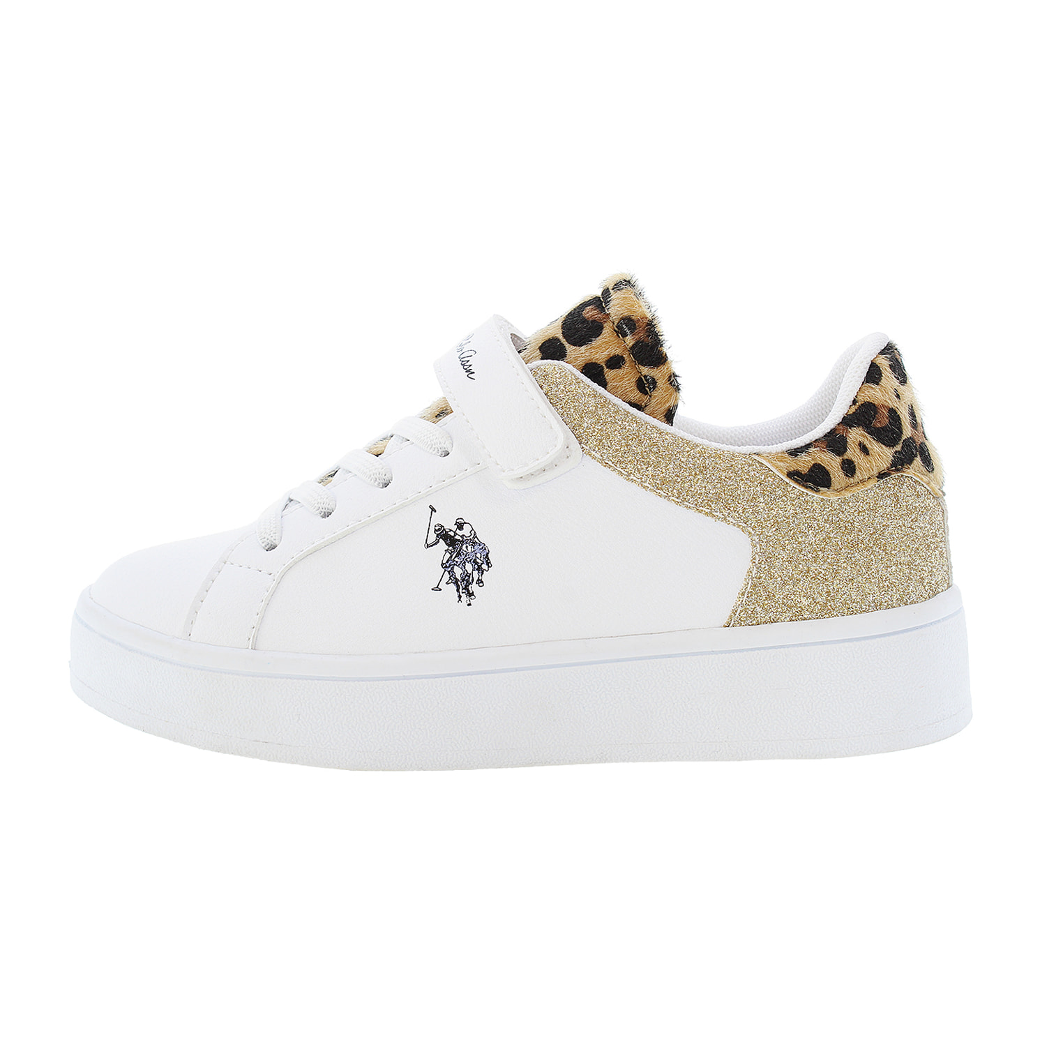 Sneakers U.S. Polo Assn. bianco-oro