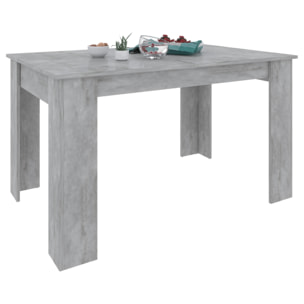 Tavolo da Pranzo Allungabile Estensibile Fino a 190 cm Tavolino Per 6 Persone Salotto Soggiorno Salone Design Moderno 190 x 78 x 90 cm Grigio