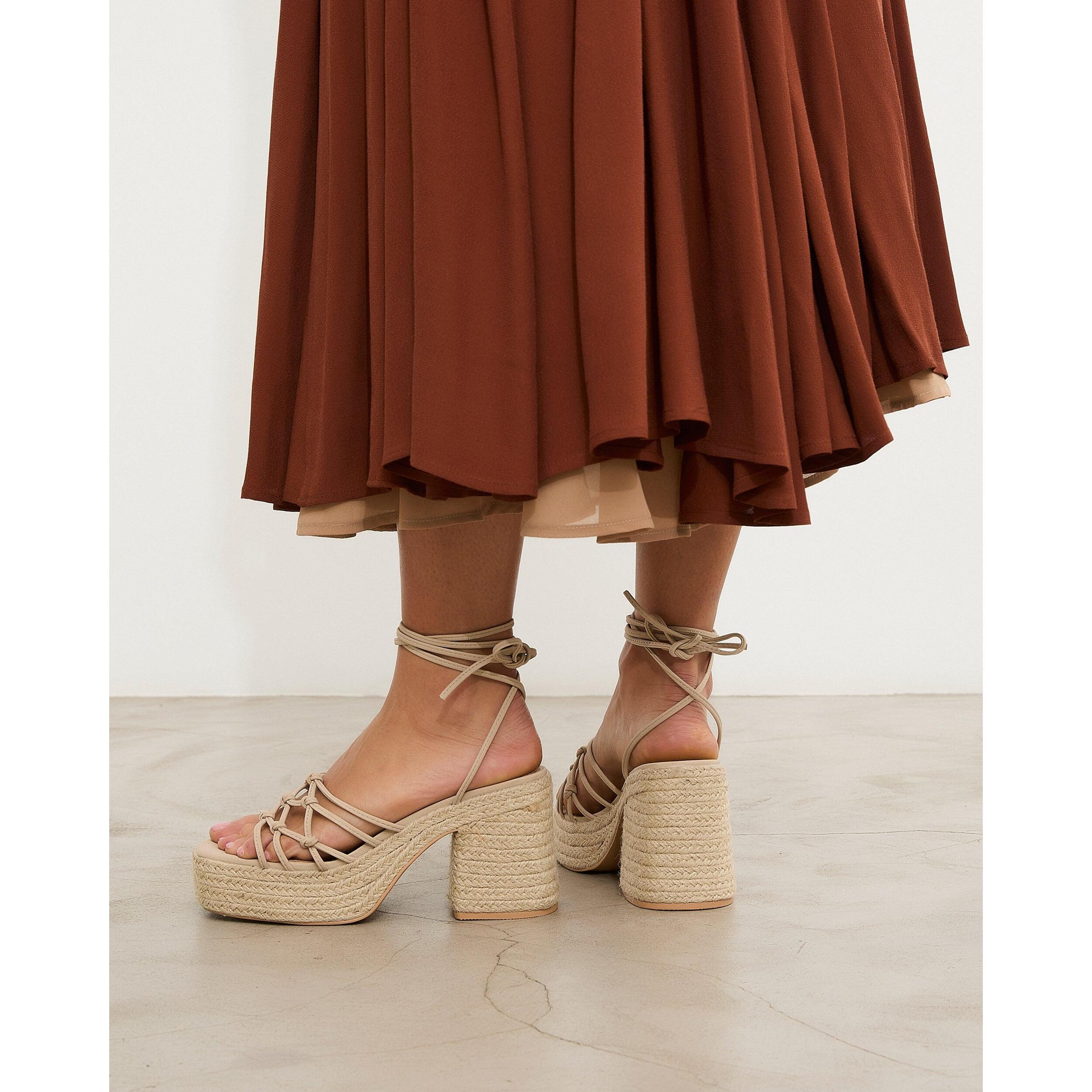 Sandalias de tacón Lena 10 cm