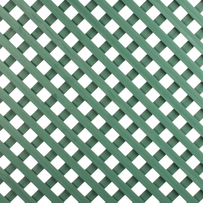 Celosía Fija Pvc Verde 18 Mm