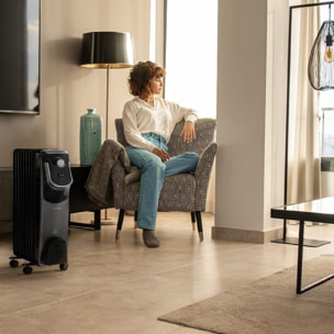 Cecotec Radiateur bain d’huile ReadyWarm 7000 Space 360 Black