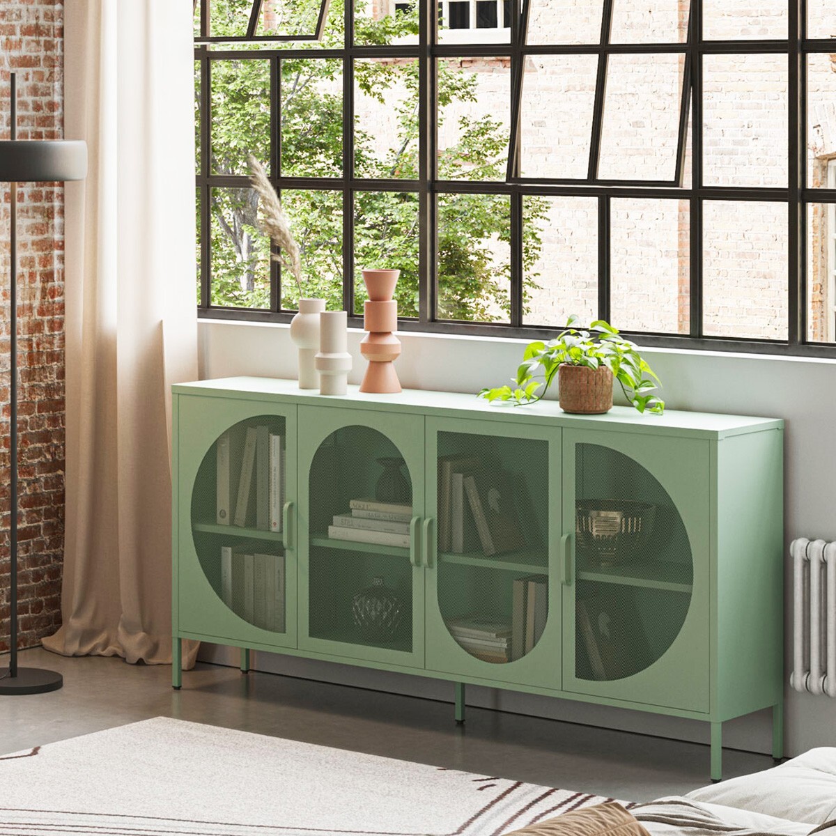 Buffet 4 portes en métal - INOA